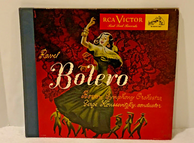 Bolero - Ravel / Boston Symphony Orchestra- 2 LP Album Book Set