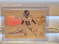Landon Collins Autographed 17/35 - 2019 Panini Luminance - Illuminate Ink