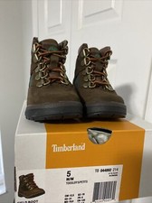 timberland toddler boots Field Boot High Brown/ Olive Beef Broc Brand New