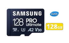 Samsung Pro Ultimate Micro SD Memory Card 128GB for Internal Storage Expansion
