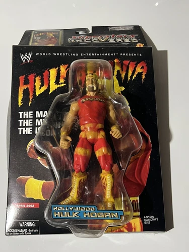 WWF / WWE SUPERSTARS UNCOVERED HULKAMANIA / HULK HOGAN JAKKS PACIFIC 2002 MOC