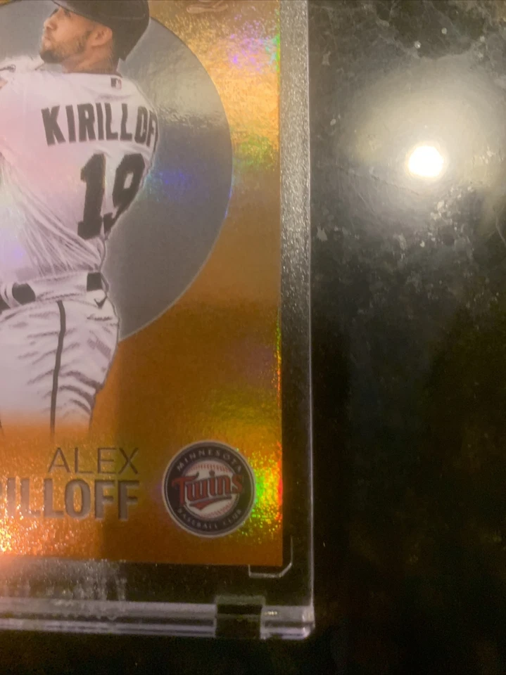 2021 Bowman Platinum Alex Kirilloff Platinum Etching /25 SSP Orange🔥 - Image 4 of 4