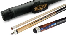 Champion constellation Billiard pool cue-CN-3,  A white or Black Hard case,60"