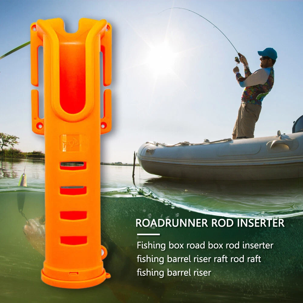 Fishing Rod Holder Antiskid Fishing Rod Support Outdoor Equipment (Orange)