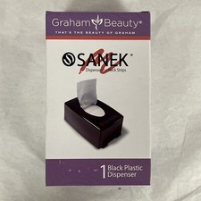 Graham Beauty 49356 Sanek Neck Strip Dispenser, Black - 1 each