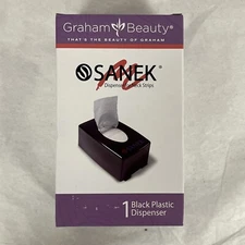 Graham Beauty #49356 Sanek Neck Strip Dispenser, Black - 1 each