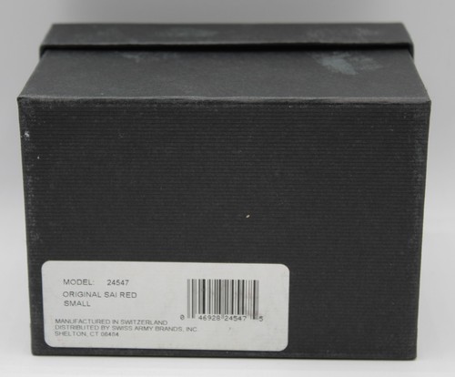 Victorinox Swiss Army Wristwatch Metal Display Storage Case & Box Only-NO WATCH - Picture 9 of 13