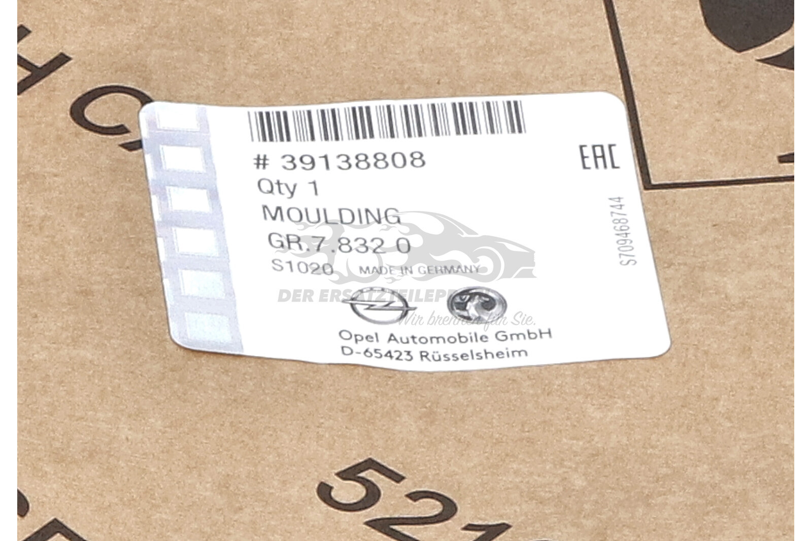 Original Opel Blende, Stoßfänger für Insignia 39138808 | eBay 