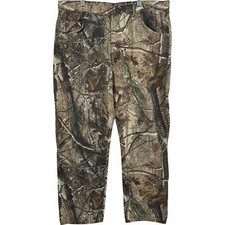 VTG 90s y2k mens camo Wrangler realtree hardwoods denim hunting pants 38x30