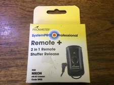 Promaster 3952 SystemPRO Professional Remote +  2in1 Remote Shutter Release