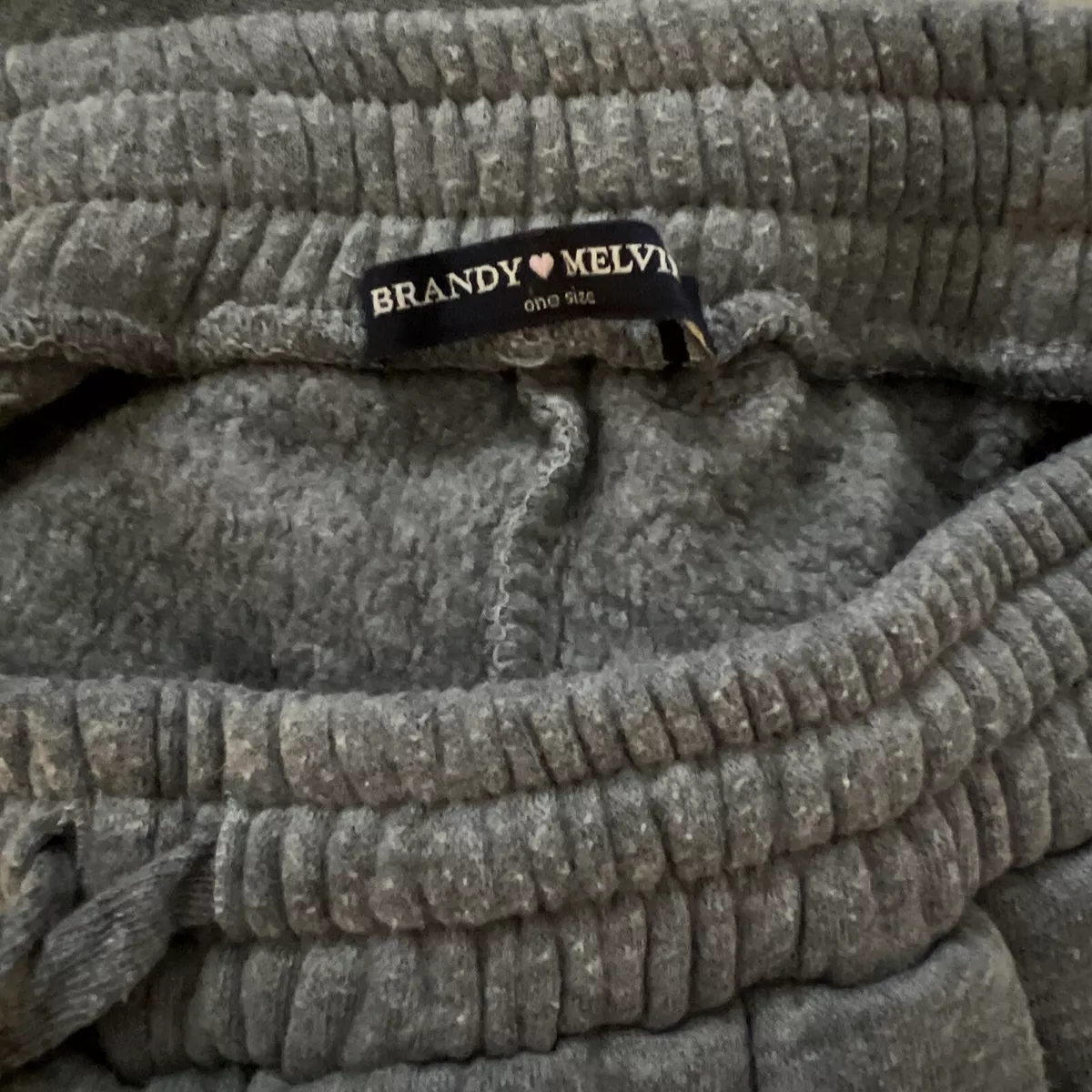Jogging gris brandy melville sale