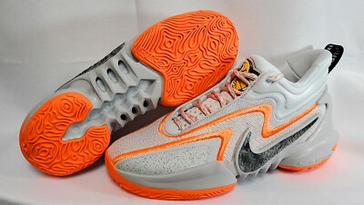 Mens Nike Cosmic Unity 2 DH1537 004 Wolf Grey Orange  display picture 1