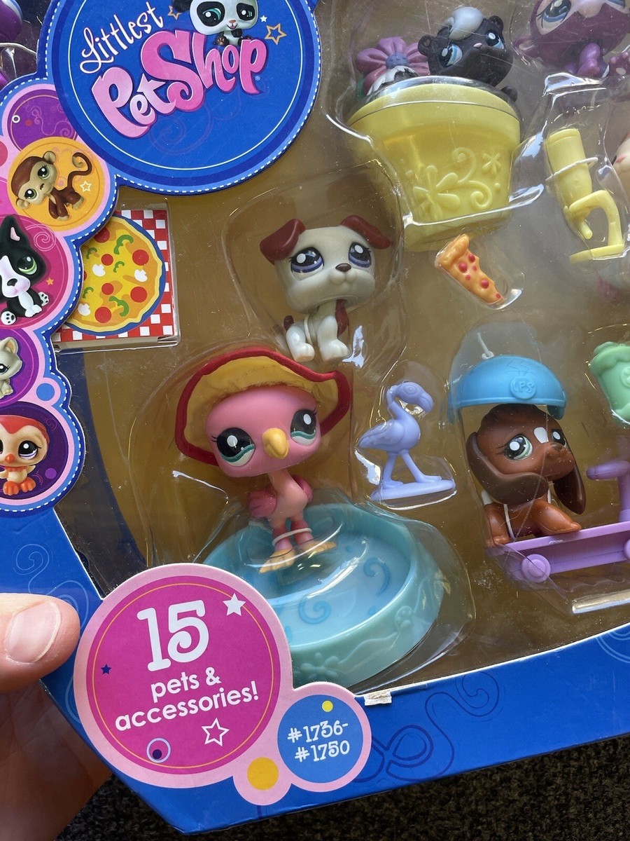 Littlest Pet Shop 15 Pet Pack #1736 #1745 #1738 #1739 #1740