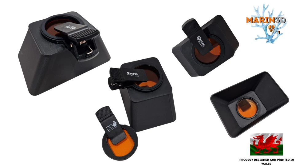 MARIN3D Orphek DD Coral Colour XL Coral Photo Lens Light Hood Shade