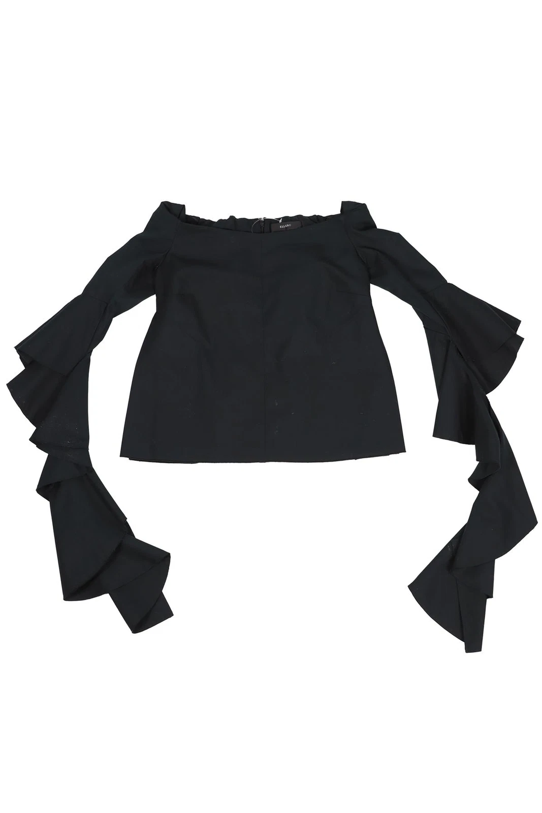 ELLERY BLACK COTTON TOP UK 6