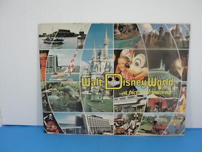 Walt Disney's Guide to Disneyland （1960） Walt Disney's Guide to Disneyland 1960 Book Color Photos Vintage