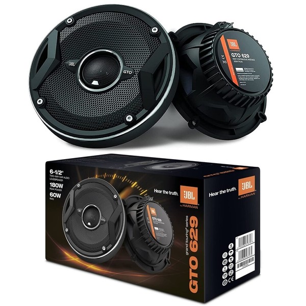 2-Wege Koaxial Lautsprecher JBL GTO629 16,5 Cm 60 Watt RMS FüR TüRen-image
