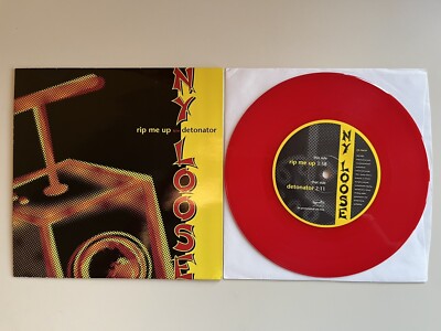 New York NY Loose Rip Me Up / Detonator Red Vinyl Promo Hollywood Records 1996