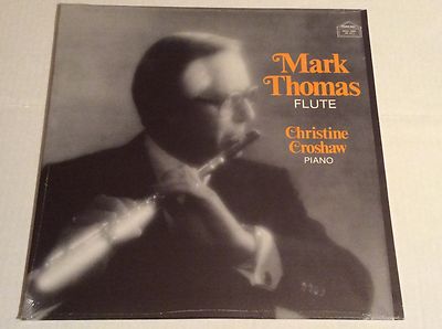 MARK THOMAS Flute: Christine Croshaw, Piano IMAGES vinyl LP Golden Crest SEALED
