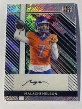 MALACHI NELSON 2024 Leaf Metal Collective PS Shimmer Silver AUTO 3/3 (U3)