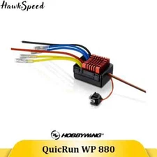 Hobbywing QuicRun WP 880 80A Dual Brushed 2-4S LiPo Waterproof ESC Controller