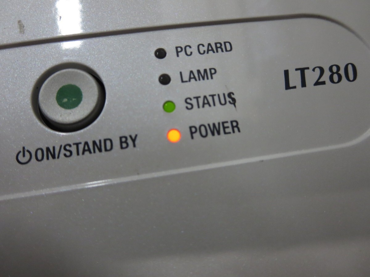 NEC LT280 LCD Projector 2500 Lumen 100-240V 50/60HZ Contrast NEC LT280 LCD Projector 2500 Lumen 100-240V 50/60HZ Contrast