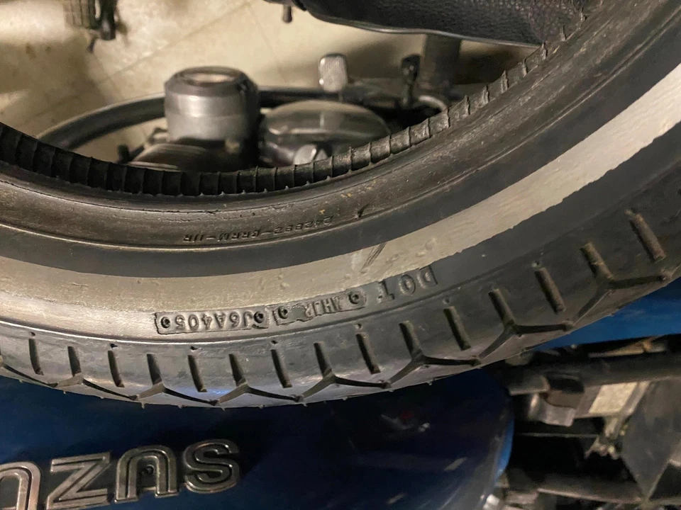 NOS GoodYear Eagle A/T Tire 4.00x18 Harley Vtg XLCR Ironhead sportster Motorcycl - Image 3 of 4
