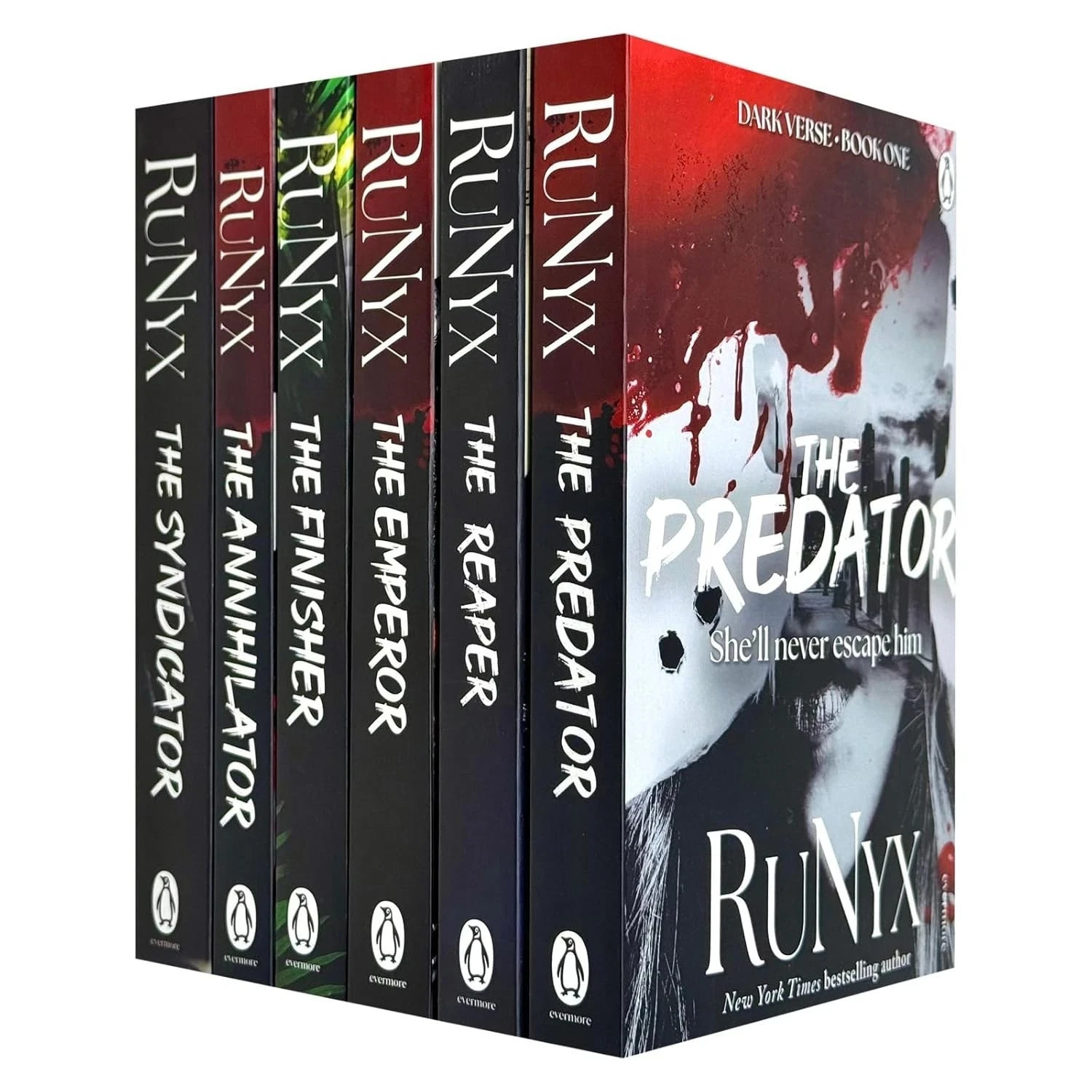 Dark Verse Series 6 Books Collection Set by RuNyx Syndicator, Annihilator,Finish