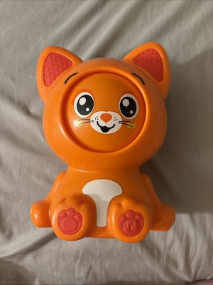 Spark Create Image Bilingual Mood Toy Toddler Orange Emotions Kitty 9 H x 6 W