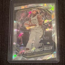 2025 Panini Prizm- Ice Prizm #96 Myisha Hines-Allen- Dallas Wings