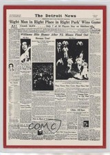 1981 Detroit News Tigers Boys of Summer 100th Anniversary Ted Williams HOF 0q3