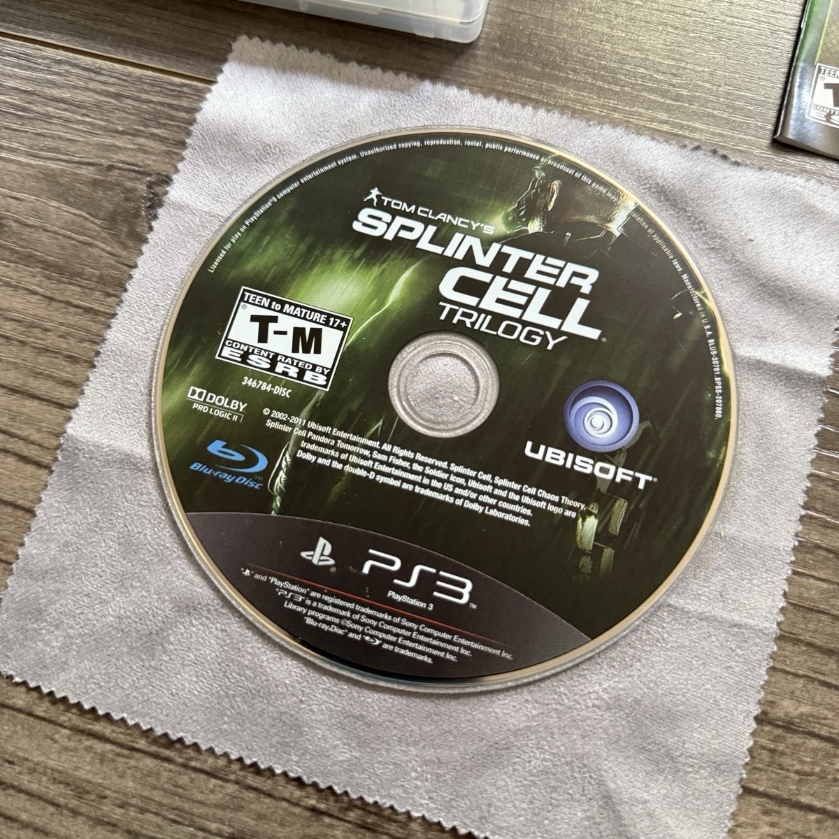 Splinter Cell Classic Trilogy HD (PlayStation 3, 2011) Complete