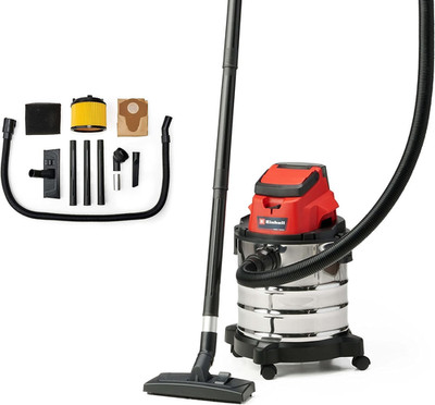 Einhell Akku-Nass-Trockensauger TC-VC 18/20 Li S-Solo Power X-Change (18 V, 20 L