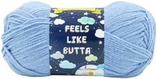Lion Brand Feels Like Butta Yarn-Periwinkle - 3 Pack