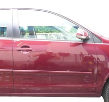 VW Polo 9N 9N3 Tür vorne rechts Beifahrertür 4/5-Türer rot LC3R ohneAnba