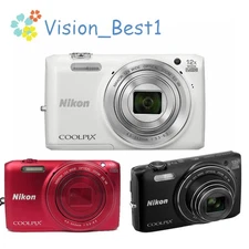 Nikon COOLPIX S6800 Digital Camera 16MP 12x optical zoom,3" LCD Built-in Wi-Fi
