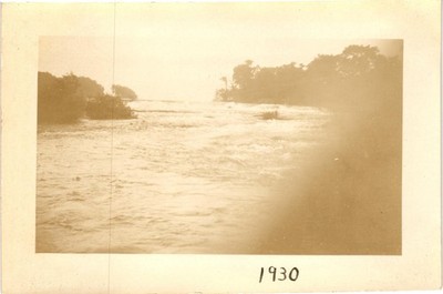 1930 Niagara Falls River Rapids Snapshot Photo
