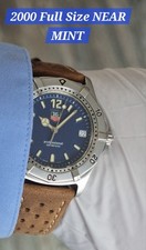 TAG HEUER 2000  Mens full Size Near Mint Condition BLUE DIAL 