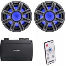 Kicker 2 51MWF104 - MWF 10-Inch Premium Marine Subwoofer free-air 4-ohm ...