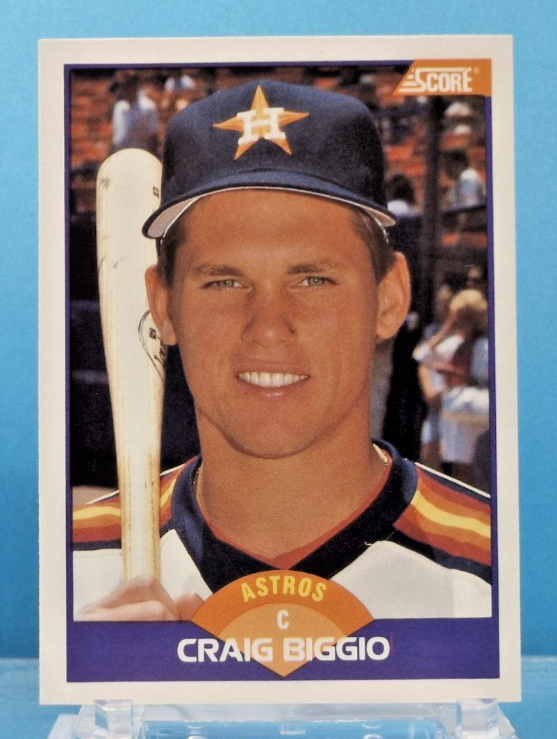 1989 Score #237 - Craig Biggio RC - Houston Astros - Near Mint | eBay