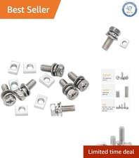 Stainless Steel 304 M6 x 16mm Bolt  Nut Set for Motorcycle Battery Terminals