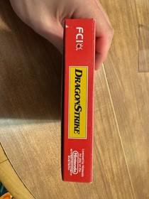 Advanced Dungeons & Dragons: DragonStrike (Nintendo NES) CIB complete video game