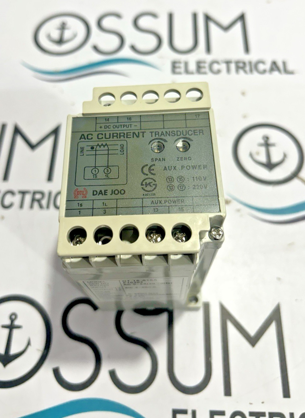 DAEJOO DT-1A-A1AA Current Transducer AC110/220V DC 4-20MA AC 0-5A 50/60HZ