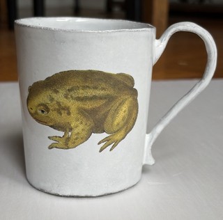 John Derian Astier de Villatte Paris 'Crapaud' / Toad Mug Pristine