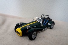 Kyosho Caterham Super Seven 1/18 Diecast Model Car Used Missing Mirror No Box