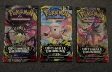 Pokémon Optimale Ordnung Einzelbooster Sealed Deutsch 3 Stück Original Free Ship