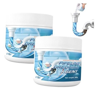 2Pcs Powerful Drain Opener, Pipeline Dredging Agent, New Sink Drain Cleaner,