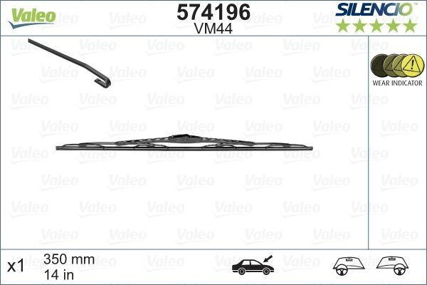 Valeo OEM Scheibenwischer 03-22 Für Toyota Yaris/Vitz (574196)-image