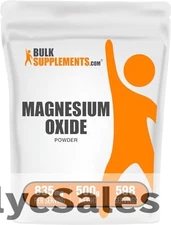 BulkSupplements.com Magnesium Oxide Powder - 1.1lbs