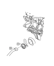 Genuine Mopar Engine Block Heater 4557686AB